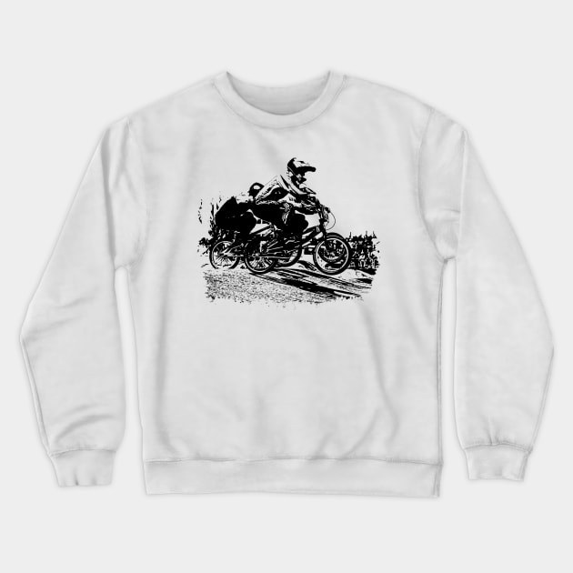 bmx Crewneck Sweatshirt by rickylabellevie